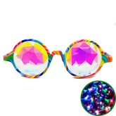 Kandi Swirl Kaleidoscope Glasses