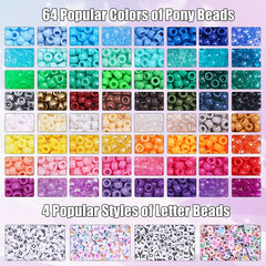 Pony Beads Kandi Set (2400pcs)