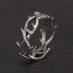 Barbed Ring (925 Sterling Silver)