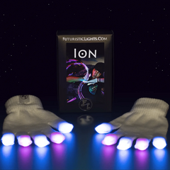 Futuristic Lights Ion LED Gloves