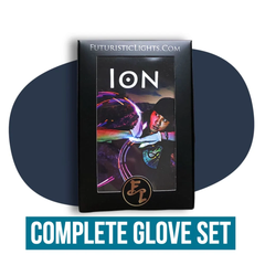 Futuristic Lights Ion LED Gloves