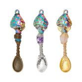 Mushroom Spoon Pendant Set