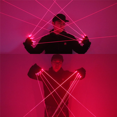 Red Laser Gloves (Performer Grade)