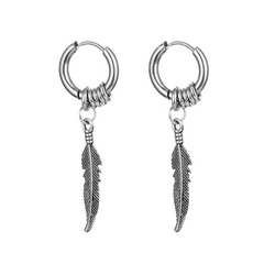 Silver Leaf Earrings