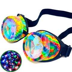 Kandi Swirl Kaleidoscope Goggles