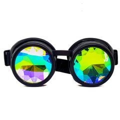 Black Kaleidoscope Goggles