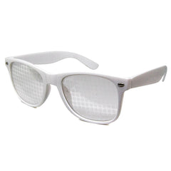 White Spiral Diffraction Glasses