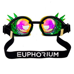 Straya Steampunk Kaleidoscope Goggles
