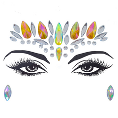 Gilded Empress Face Gems