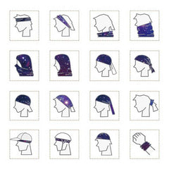 Liquid Acid Rave Bandana