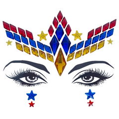 Superwoman Face Gems
