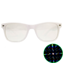 White Ultimate Diffraction Glasses
