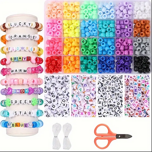 1000pcs Pony Beads Candy Set