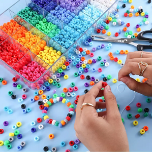 1000pcs Pony Beads Candy Set