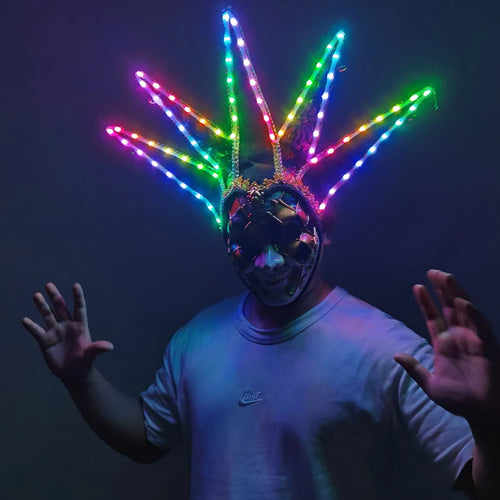 LUXE LED RGB Joker Mask