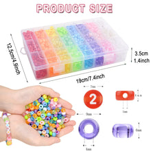 Load image into Gallery viewer, 2400pcs Pony Beads Candy Set