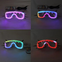 Load image into Gallery viewer, LUXE LED RGB Mechaniser Glasses