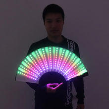 Load image into Gallery viewer, LUXE LED RGB Hand Fan