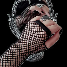 Load image into Gallery viewer, Fishnet Gloves