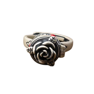 Adjustable Flower Bump Ring