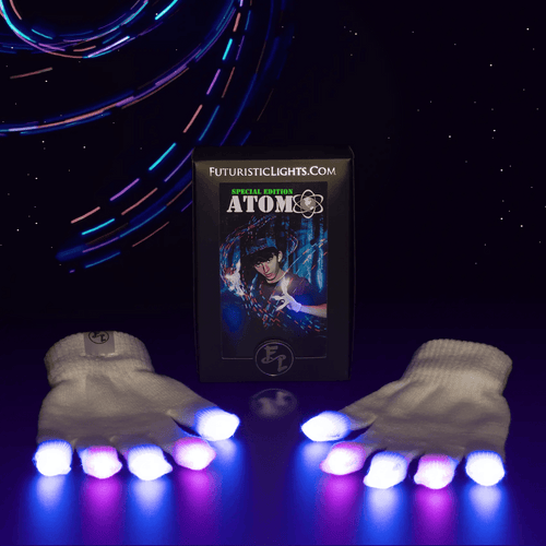 Futuristic Lights SE Atom LED Gloves