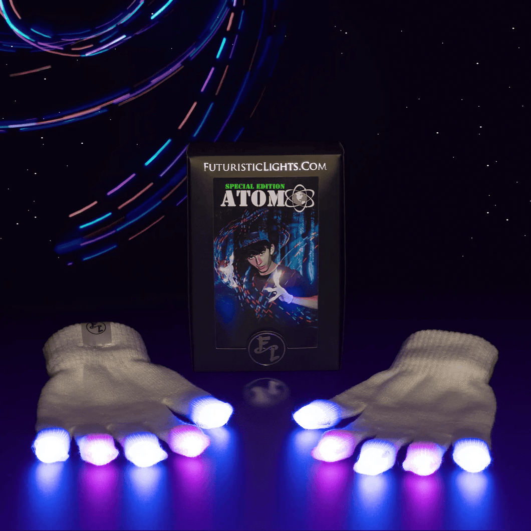 Futuristic Lights SE Atom LED Gloves