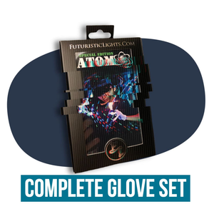 Futuristic Lights SE Atom LED Gloves
