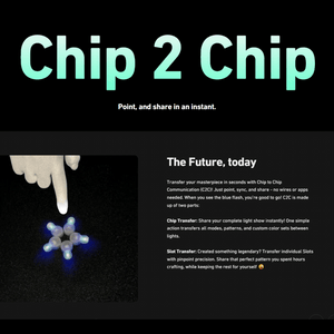 Futuristic Lights SE Atom LED Gloves