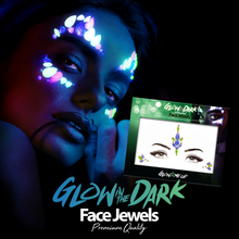 Load image into Gallery viewer, Glow In The Dark Unicorn Face Gems