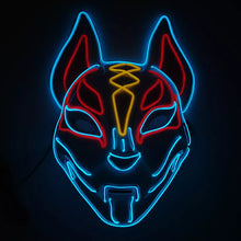 Load image into Gallery viewer, Kitsune LED Mask