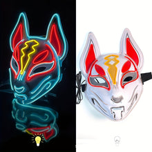 Load image into Gallery viewer, Kitsune LED Mask
