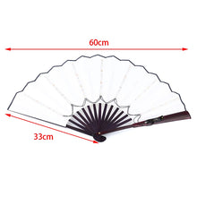 Load image into Gallery viewer, Large White LED Hand Fan