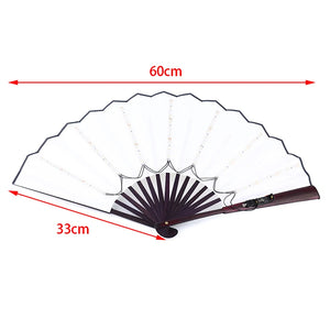 Large White LED Hand Fan