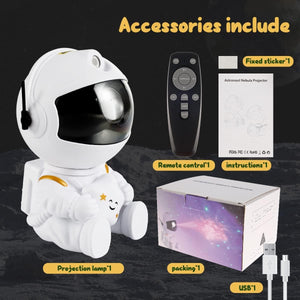 Mini Astronaut Galaxy Projector