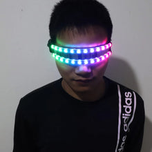 Load image into Gallery viewer, Multicolour Cyclops LED Glasses