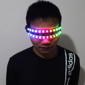 Multicolour Cyclops LED Glasses