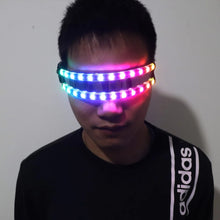 Load image into Gallery viewer, Multicolour Cyclops LED Glasses