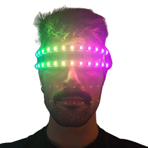 Multicolour Cyclops LED Glasses