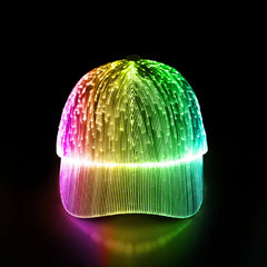 Optic Fibre LED Cap