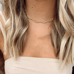 Paperclip Chain Necklace