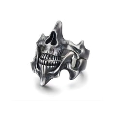 Dual Skull Ring (Adjustable)