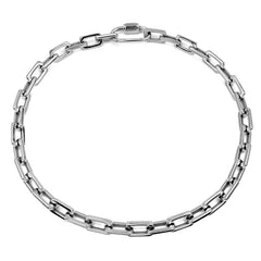 Sterling Silver Industrial Necklace