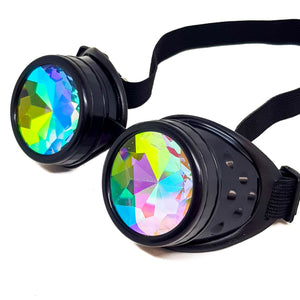Black Kaleidoscope Goggles V2