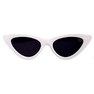 White Cat Eye Diffraction Glasses