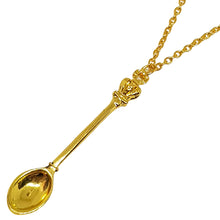 Load image into Gallery viewer, Gold Mini Spoon Necklace