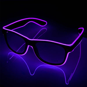 Purple LED Glasses