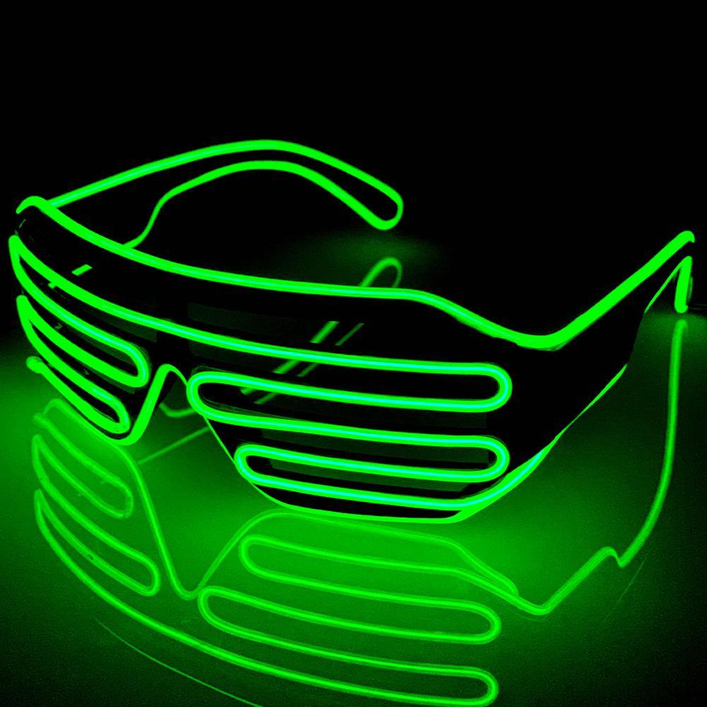 Green LED Shutter Glasses