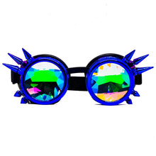 Load image into Gallery viewer, Galaxy Steampunk Kaleidoscope Goggles V2