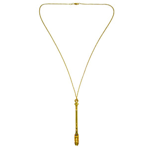 Golden Mini Ladle Necklace