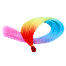 Load image into Gallery viewer, Rainbow Hair Extensions (50 Pack)